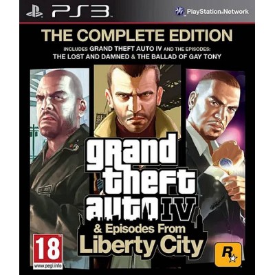 Grand Theft Auto IV + Episodes from Liberty City [PS3, английская версия]